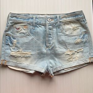 Hollister jean shorts